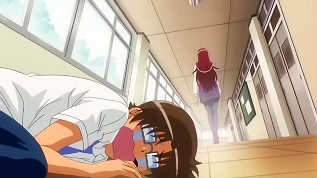 Mimicry Hypnosis 1 - Pervy hentai student gets tentacle penis from aliens