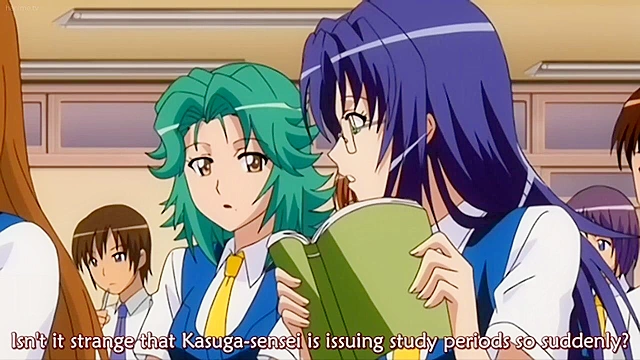 Mimicry Hypnosis 1 - Pervy hentai student gets tentacle penis from aliens