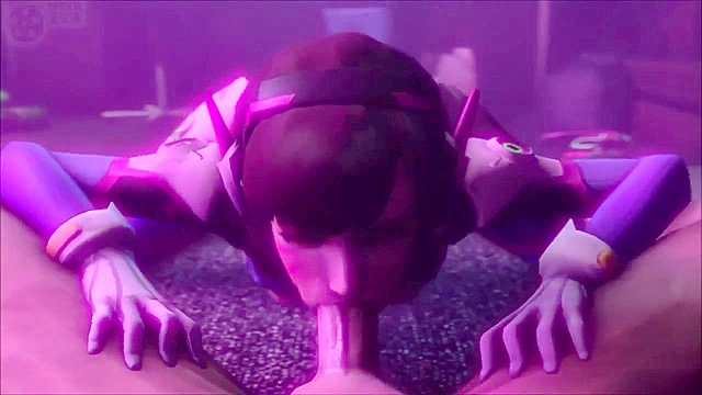 Overwatch girls are having a threesome and getting double stuffed