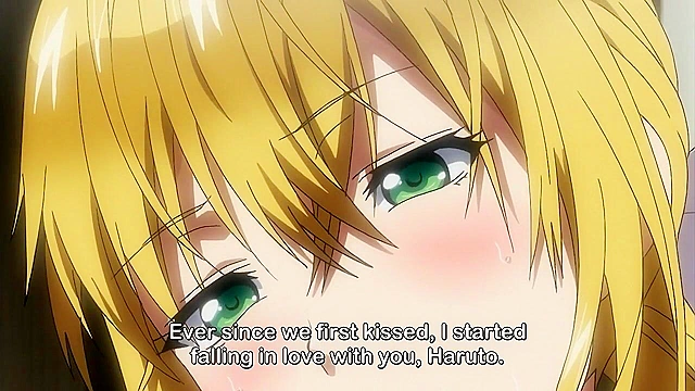 Green Eyes - Lusty hentai virgin sister seduces and fucks younger brother