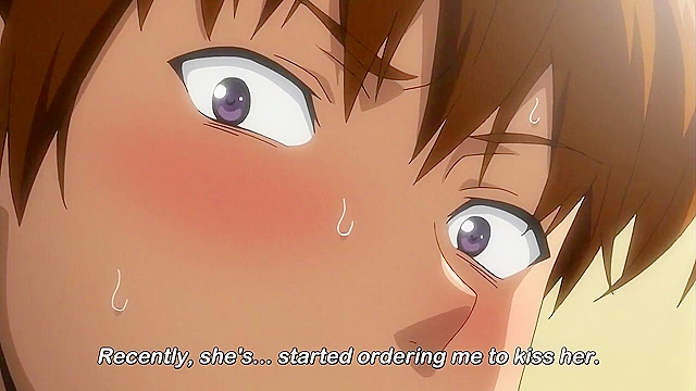 Green Eyes - Lusty hentai virgin sister seduces and fucks younger brother