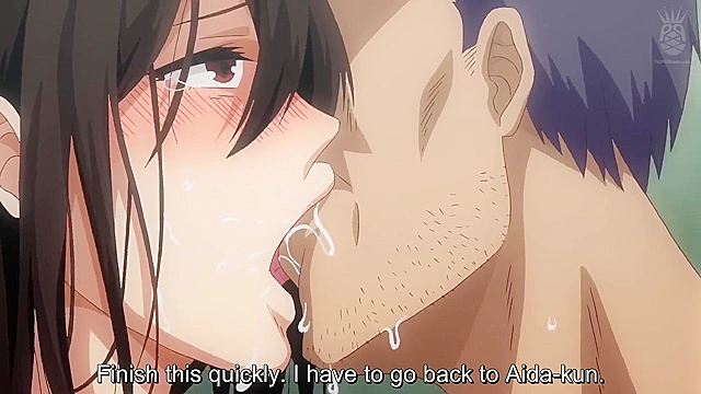 Library Girl 3 - Busty schoolgirl has bathroom sex with hentai ugly bastard