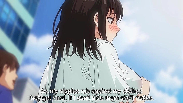 Library Girl 3 - Busty schoolgirl has bathroom sex with hentai ugly bastard