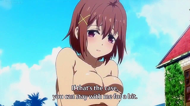 Busty anime teen is giant sized with worldest biggest boobs