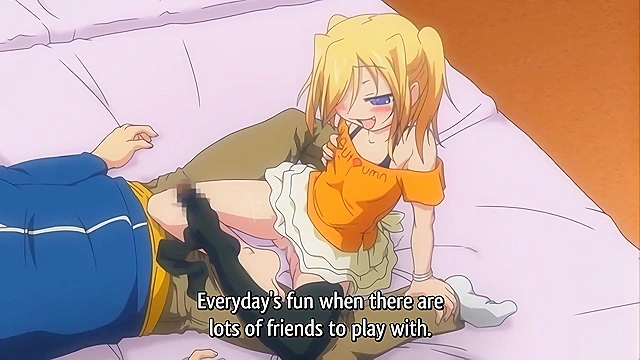 Hard Knot Shinpa 2 - Petite hentai teen gets an anal creampie