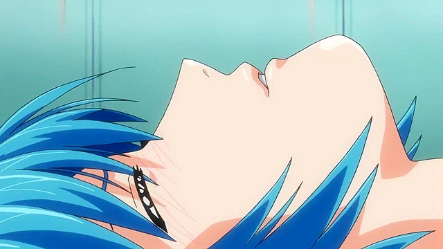 Senpai loses her virginity to a guy in the public locker room