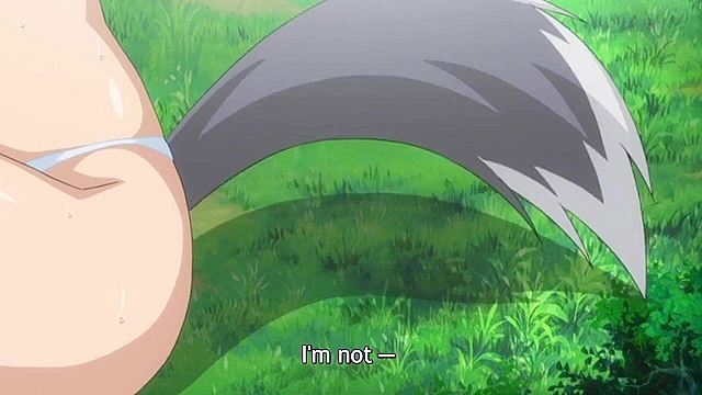 Furry doggirl gets fucked with a big cock down her throat