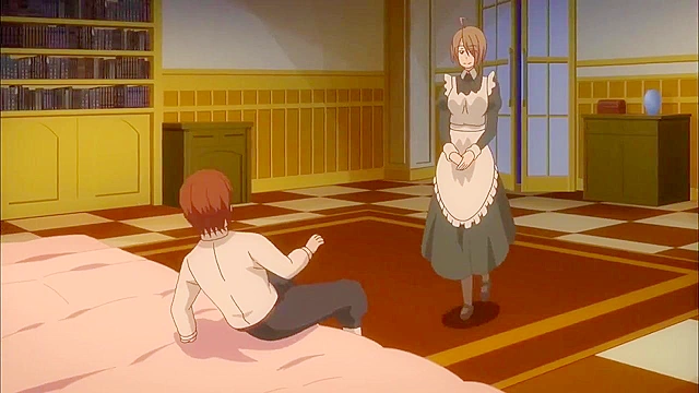 Redo of Healer 1 - Busty anime maid rides the dick of new hero