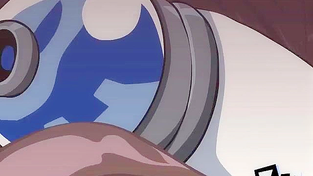 Teen Titans Cyborg gets his dick sucked by Jinx