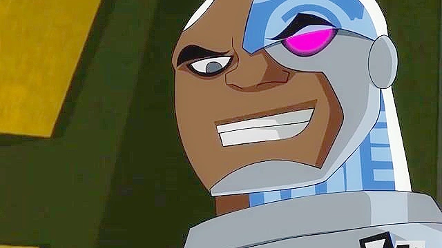 Teen Titans Cyborg gets his dick sucked by Jinx