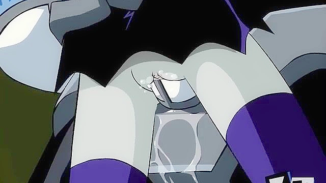 Teen Titans Cyborg gets his dick sucked by Jinx