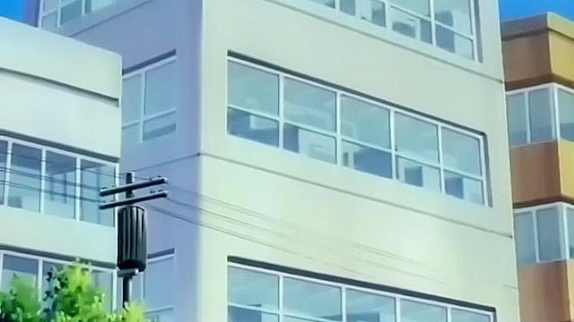 Teen anime girl gets her cunt roughly pounded till creampie