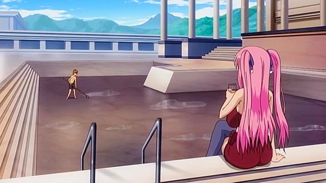 Vampire 1 - Huge titty vampire gives a boobjob and gets splattered with cum