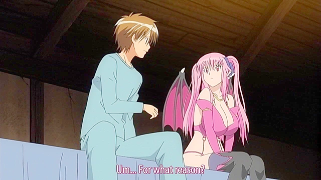 Vampire 1 - Huge titty vampire gives a boobjob and gets splattered with cum