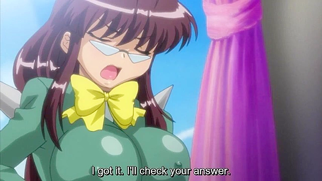 Busty teen futanari fucks a schoolgirl's mouth and asshole