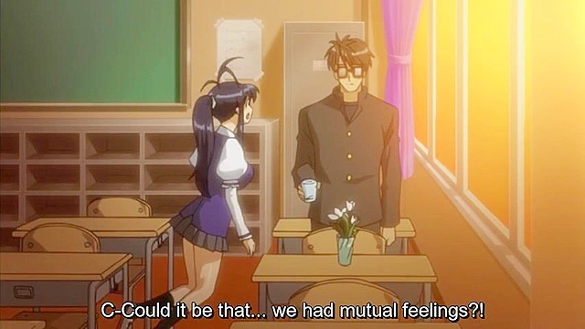 Busty teen futanari fucks a schoolgirl's mouth and asshole