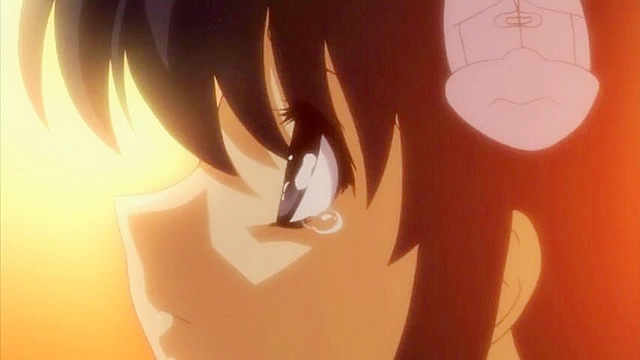 Busty teen futanari fucks a schoolgirl's mouth and asshole