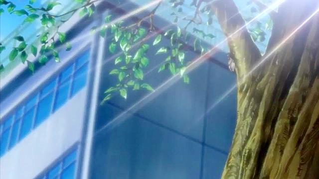 Busty teen futanari fucks a schoolgirl's mouth and asshole