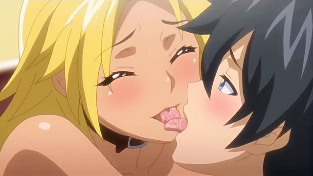 Anime schoolgirls turned pro whores have a strapon lesbian orgy