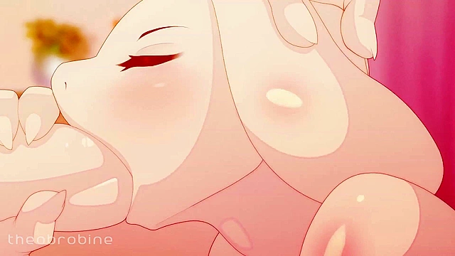 Busty furry milf toriel sucks dicks and then spreads for a huge fat cock