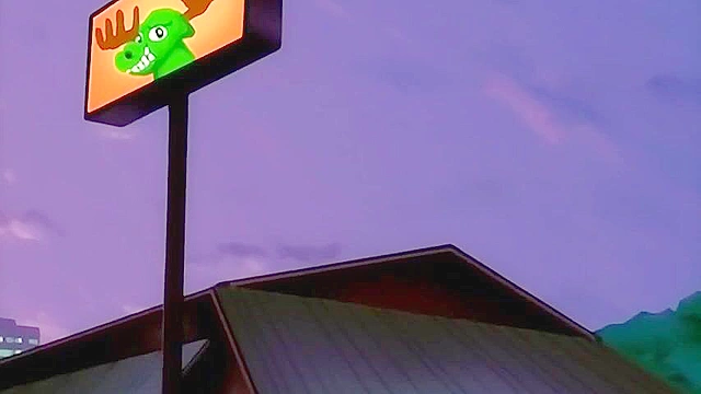 Hentai Redhead with huge tits gets fucked raw in her virgin pussy and asshole