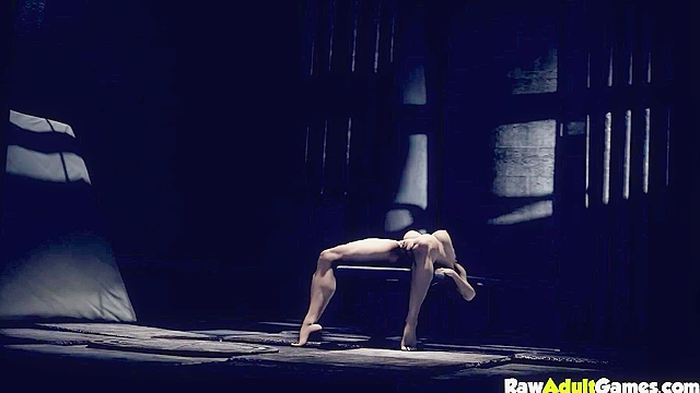 Street Fighter girl beats fighter and then forces her to lick pussy