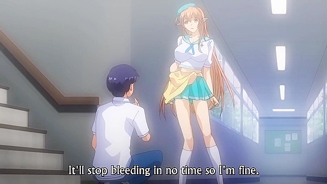 Love Holic 1 - Hentai Nerd kisses vampire and becomes irresistible sex god