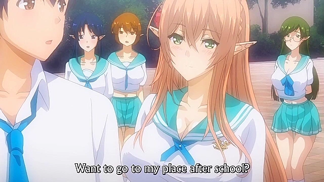 Love Holic 1 - Hentai Nerd kisses vampire and becomes irresistible sex god