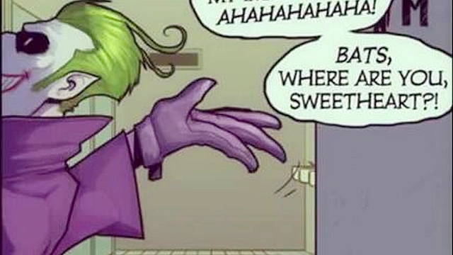 Robin spies batgirls juicy round ass and pussy and he fucks her backdoor