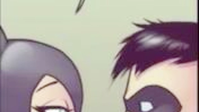 Robin spies batgirls juicy round ass and pussy and he fucks her backdoor