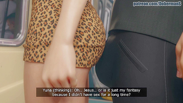 Cheating girlfriend sucks big dicked pervert on train - 3d comic porn