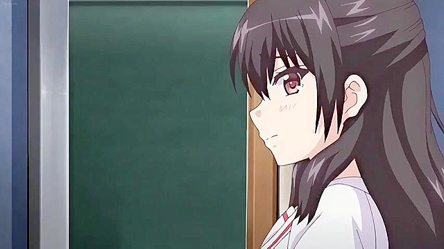 My Uncle 2 - Busty anime schoolgirl gets banged by teacher in classroom