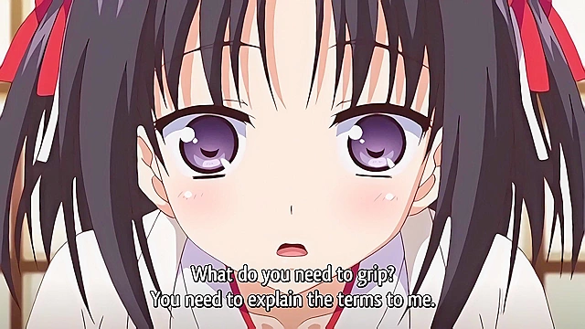 Love 2 Quad 2 - Nii-san gets a blowjob from petite anime teen