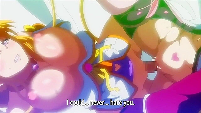 Magical Beast Purifier Girls Utea 3 - Lesbian hentai girl grows a dick and fucks busty friend