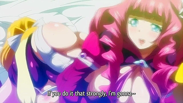 Magical Beast Purifier Girls Utea 3 - Lesbian hentai girl grows a dick and fucks busty friend