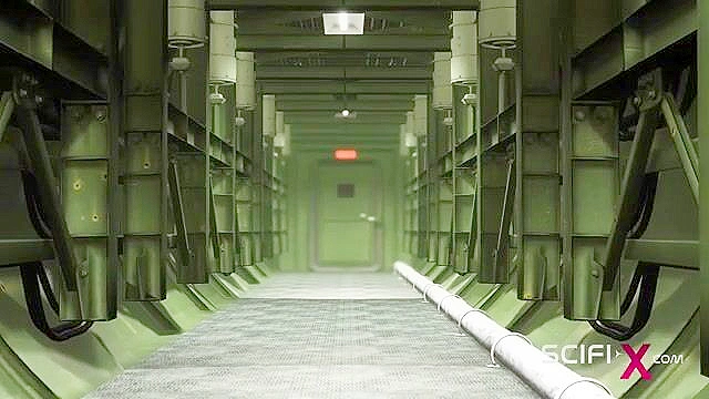 Military soldier face fucks bound college girl in secret base