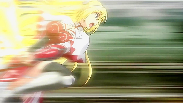 Holy Knight Ruvyrias 1 - Busty demon elf gets rough fucked in the woods and creampied