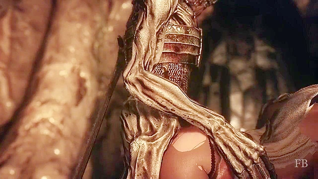 Ava the Last Blade 2 - Zombie knocks out boyfriend then roughly fucks his girlfriend