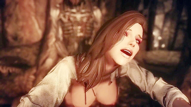 Ava the Last Blade 2 - Zombie knocks out boyfriend then roughly fucks his girlfriend