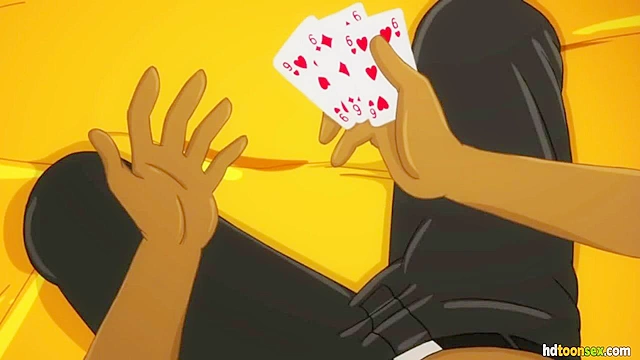 Savita Bhabhi - Busty mature cartoon indian woman sucks the dick of two young guys