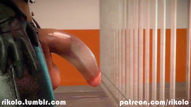 Dirty futanari cops tag team fuck a blonde hottie while in jail