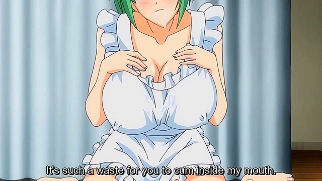 Oppai Heart 2 - Pregnant anime schoolgirl gets creampied while her tits leak