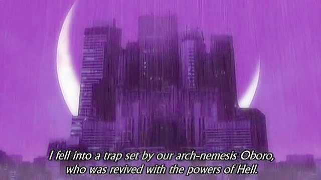 Ogres roughly face fuck a hentai girl and shoot their cum down her throat