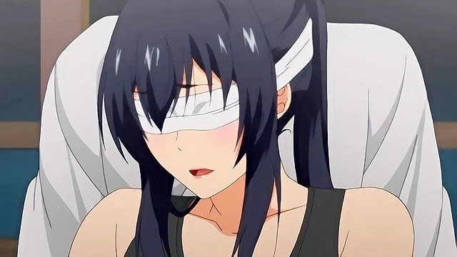 High Aspirations 1 - Busty karate girl gets titty fucked while blindfolded - virgin hentai