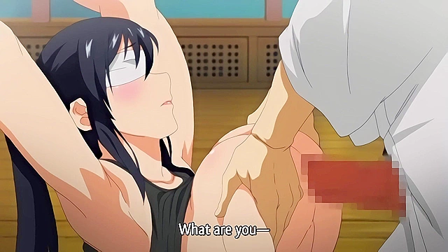 High Aspirations 1 - Busty karate girl gets titty fucked while blindfolded - virgin hentai