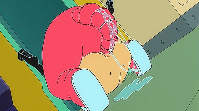 Amy Wong and Zoidberg debauchery with massive creampie