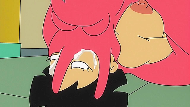 Amy Wong and Zoidberg debauchery with massive creampie