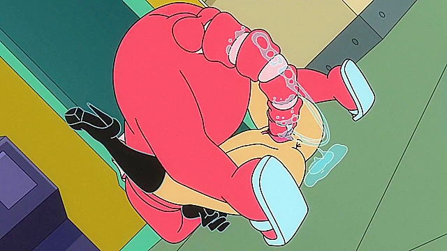 Amy Wong and Zoidberg debauchery with massive creampie