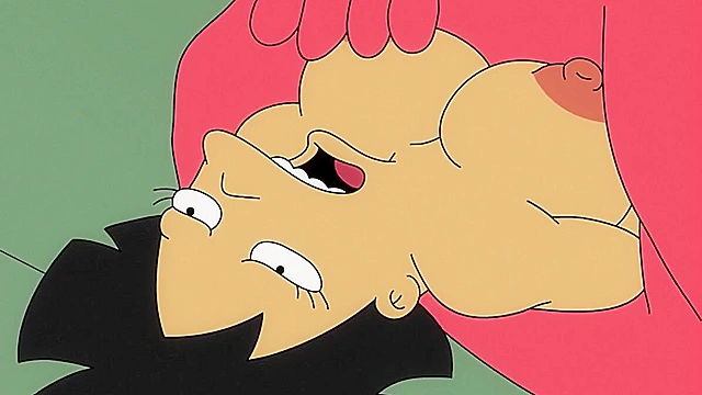 Amy Wong and Zoidberg debauchery with massive creampie