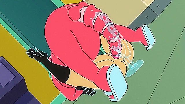 Amy Wong and Zoidberg debauchery with massive creampie